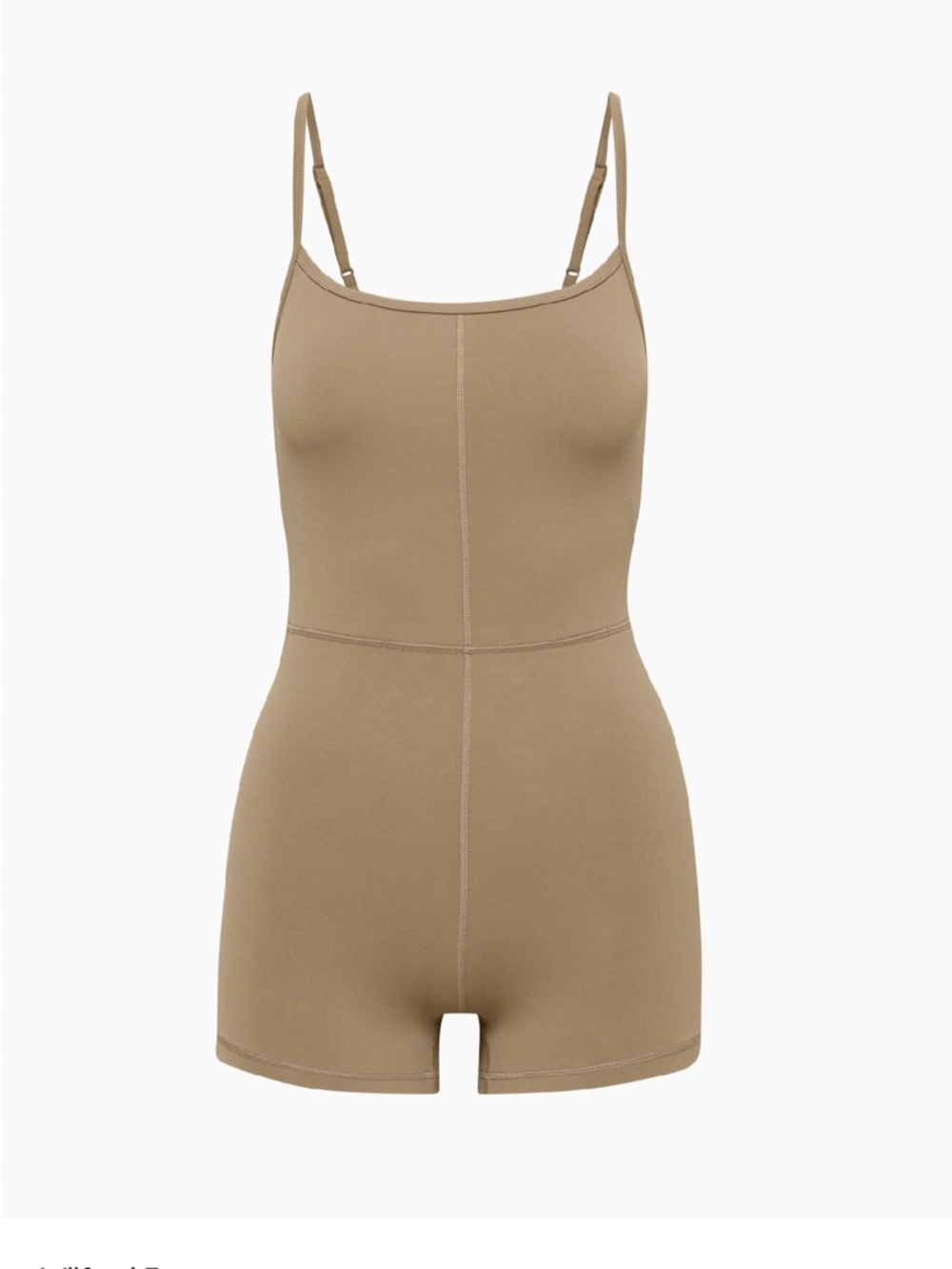 Aritzia Wilfred Free Freestyle 3” romper in shitake
